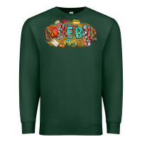 Sports Green basketball vibes Premium Sweatshirt - CowhideDigitalArt