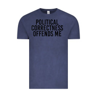 Vintage Denim Political Correctness Offends Me Vintage Tee - tuanDangUi