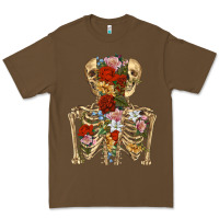 Cacao flower skeleton Premium Tee - RanaPortraitStore