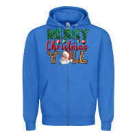 True Royal merry christmas y'all Zipper Hoodie - BundleAndBundleShop