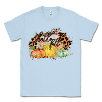 Dusty Blue Hello fall Classic Tee - Bettercallsaul