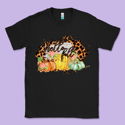 Hello Fall Classic Tee Designed By Bettercallsaul