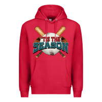 Cardinal 'tis the season baseball Premium Hoodie - FaDigitalArtStudio