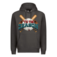 Smoke 'tis the season baseball Premium Hoodie - FaDigitalArtStudio