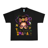 Black mardi gras mama messy bun Urban Heavy Tee - texasbilliewilder