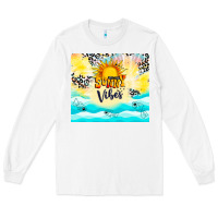 White sunny vibes Long Sleeve Tee - TumblerDesignByShophia
