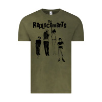 Vintage Olive hanging with the replacements Vintage Tee - tuanDangUi