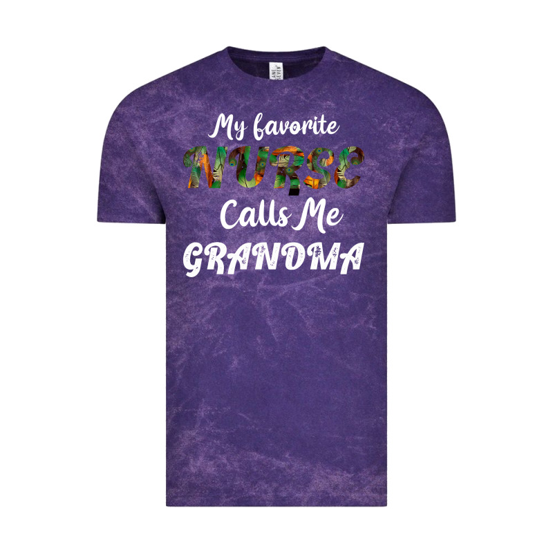 My Favorite Nurse Calls Me Grandma Vintage Tee by Bettercallsaul | Teevron