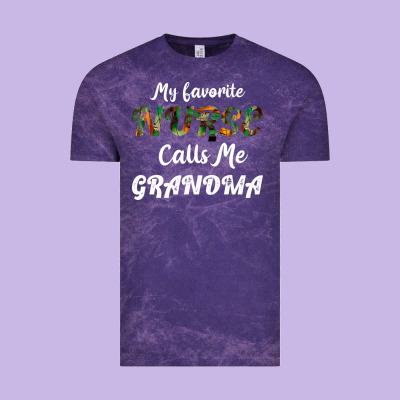 My Favorite Nurse Calls Me Grandma Vintage Tee Designed By Bettercallsaul