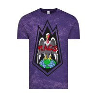 Cloud Purple classic kaos   global domination Vintage Tee - tuanDangUi