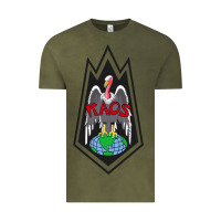 Vintage Olive classic kaos   global domination Vintage Tee - tuanDangUi