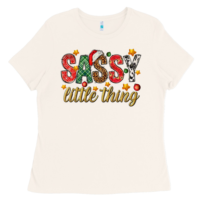 Sassy Litte Thing Ladies Tee by NancyCooperArtShop | Teevron