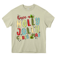 Mossy have a holly jolly christmas Heavy Core Tee - MaliasSmallBusiness