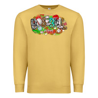 Antique Gold baseball vibes Premium Sweatshirt - CowhideDigitalArt