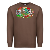 Chestnut baseball vibes Premium Sweatshirt - CowhideDigitalArt