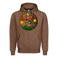 Chestnut christmas Zipper Hoodie - BundleAndBundleShop