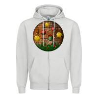 Dove Grey christmas Zipper Hoodie - BundleAndBundleShop