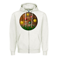 Oatmeal Heather christmas Zipper Hoodie - BundleAndBundleShop