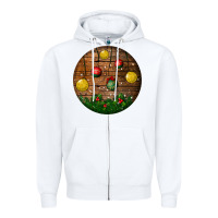White christmas Zipper Hoodie - BundleAndBundleShop