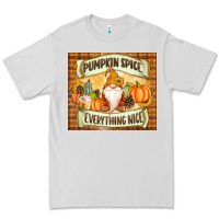 Dove Grey Pumpkin Spice Everything Nice Gnome Premium Tee - MaliasSmallBusiness