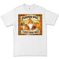 White Pumpkin Spice Everything Nice Gnome Premium Tee - MaliasSmallBusiness