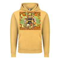 Vintage Mustard fall school bus Vintage Hoodie - texasbilliewilder