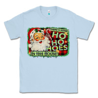 Dusty Blue Funny Christmas Santa Classic Tee - Bettercallsaul