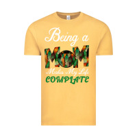 Being A Mom Makes My Life Complete For Dark Vintage Tee | Teevron