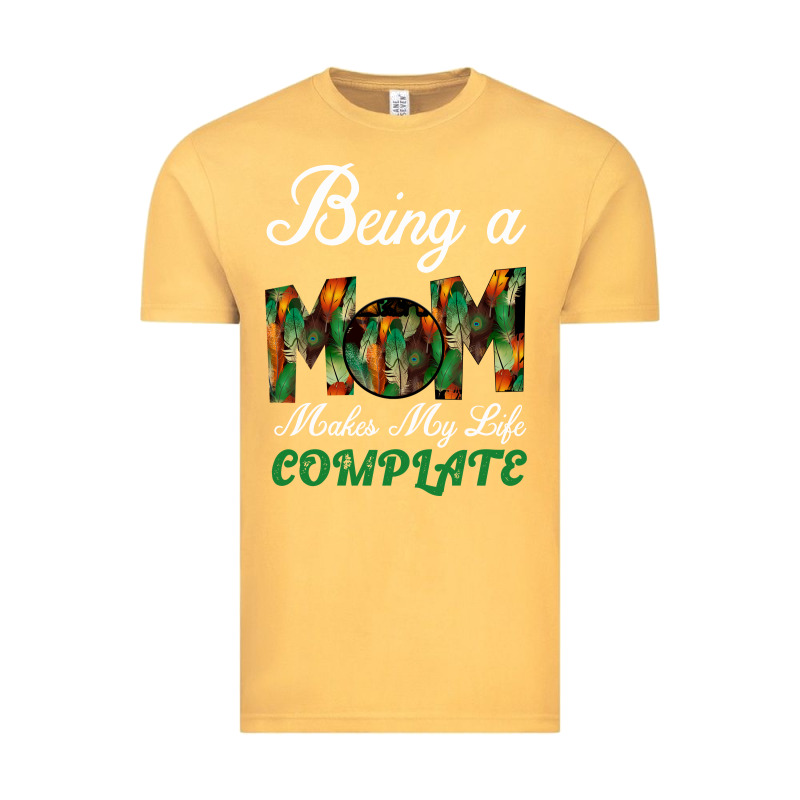 Being A Mom Makes My Life Complete For Dark Vintage Tee by Bettercallsaul | Teevron