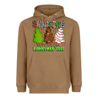 Toasted Coconut Snacking Around The Christmas Tree Heavyweight Hoodie - CowhideDigitalArt