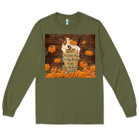 Army Green make pumpkin spice Long Sleeve Tee - TumblerDesignByShophia