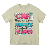 Mossy cna because even nurses need heroes Heavy Core Tee - MaliasSmallBusiness