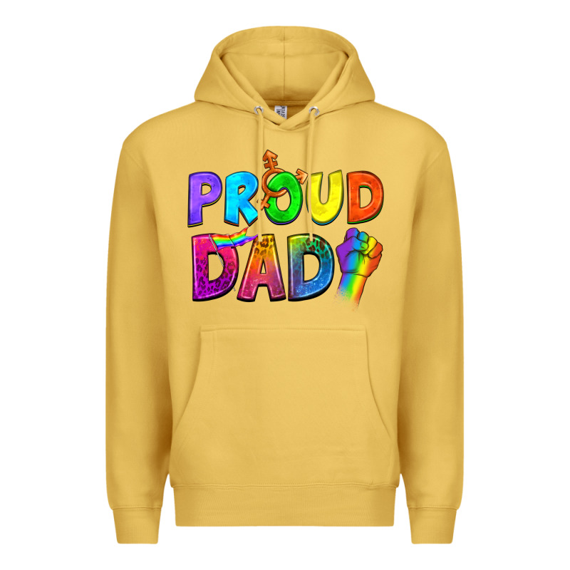 Western Proud Dad Premium Hoodie by BundleAndBundleShop | Teevron