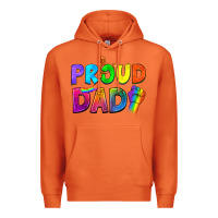 Carrot Western Proud Dad Premium Hoodie - BundleAndBundleShop