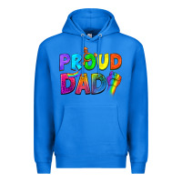True Royal Western Proud Dad Premium Hoodie - BundleAndBundleShop
