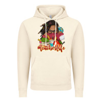 Vintage Artic afro woman teacher life Vintage Hoodie - NancyCooperArtShop