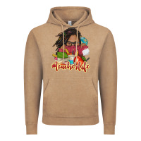 Vintage Coffee afro woman teacher life Vintage Hoodie - NancyCooperArtShop