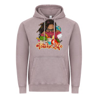 Vintage Zinc afro woman teacher life Vintage Hoodie - NancyCooperArtShop