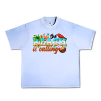 Grape Ice the beach is calling Urban Heavy Tee - NancyCooperArtShop