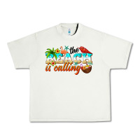 Pistachio the beach is calling Urban Heavy Tee - NancyCooperArtShop