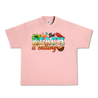 Salmon the beach is calling Urban Heavy Tee - NancyCooperArtShop