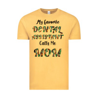 Vintage Mustard My Favorite Dental Assistant Calls Me Mom Vintage Tee - Bettercallsaul