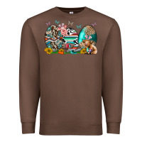 Chestnut easter easter eggs Premium Sweatshirt - CowhideDigitalArt