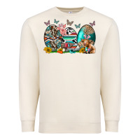Sandshell easter easter eggs Premium Sweatshirt - CowhideDigitalArt