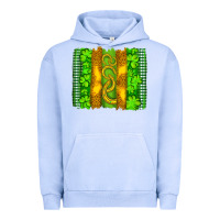 Pigment Grape Ice saint patricks horseshoe shamrock leopard glitter brushstroke Urban Hoodie - Artiststas