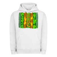 Pigment Lunar Rock saint patricks horseshoe shamrock leopard glitter brushstroke Urban Hoodie - Artiststas