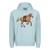 Blue Mist horse body Premium Hoodie - RanaPortraitStore