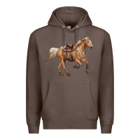 Coffee horse body Premium Hoodie - RanaPortraitStore