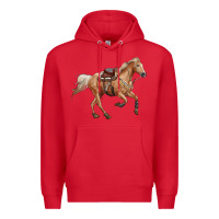 Red horse body Premium Hoodie - RanaPortraitStore