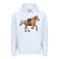 White horse body Premium Hoodie - RanaPortraitStore